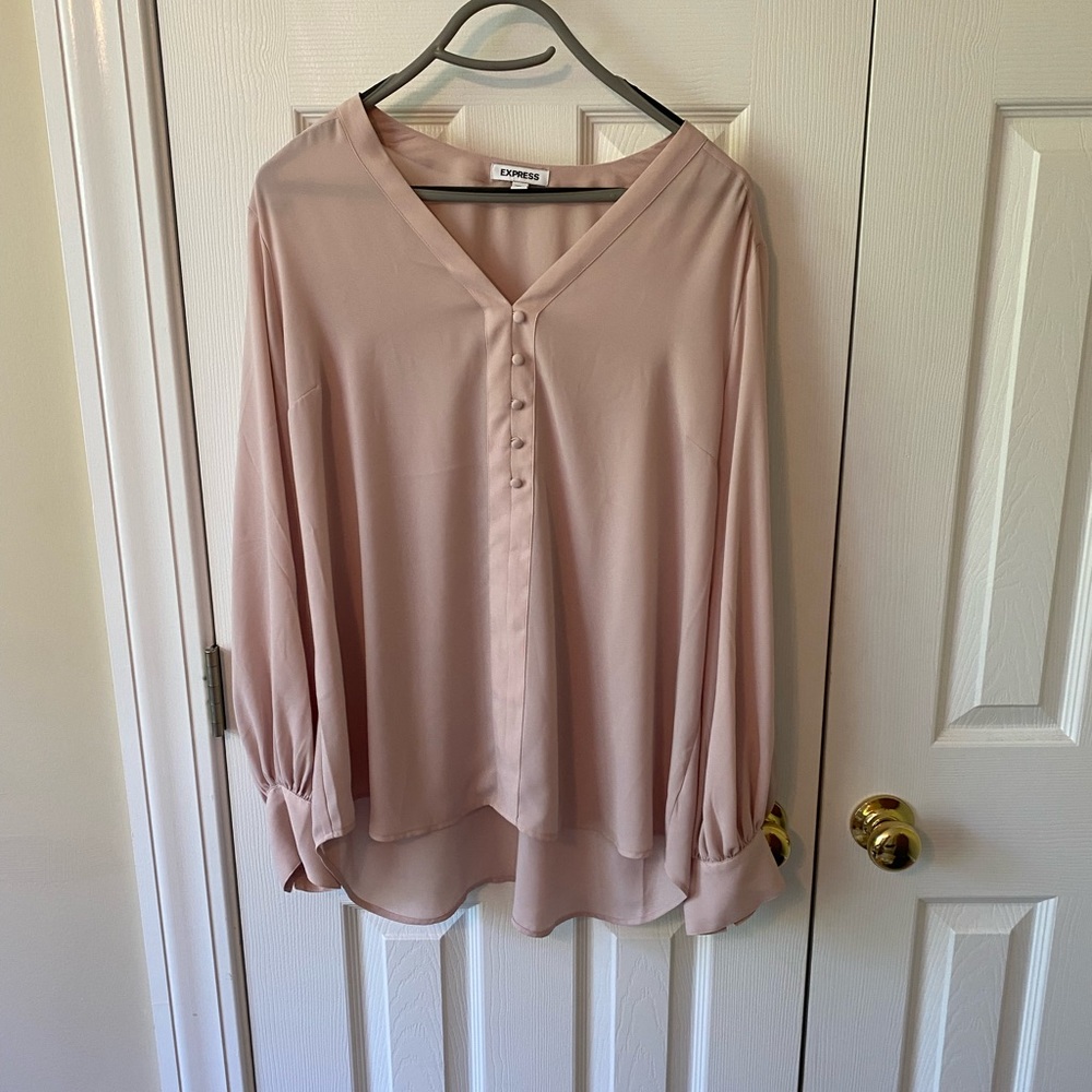 Soft pink EXPRESS blouse